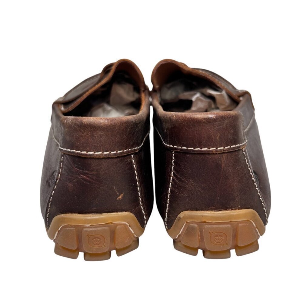 Born Andes Size 10.5 Men Leather Loafer Preppy Office Work Casual - Picture 5 of 9